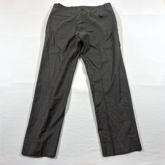 Band of Outsiders Mens Gray Wool Trousers Dress Pants Sz 4 (34?) USA Altered - Picture 9 of 10